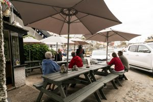 Outdoor Seating - Wheelhouse Restaurant